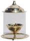 Brass Oil Lamp Deepak With Chimney 0.285kg